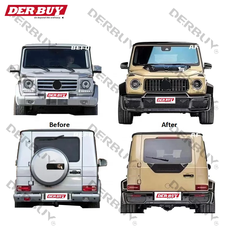 Авто Umbau Facelift Корпус Комплект Alt Zu Neu 2019 W463A W464 Ba BS Bodykit для Mercedes Benz W463 2000-2018