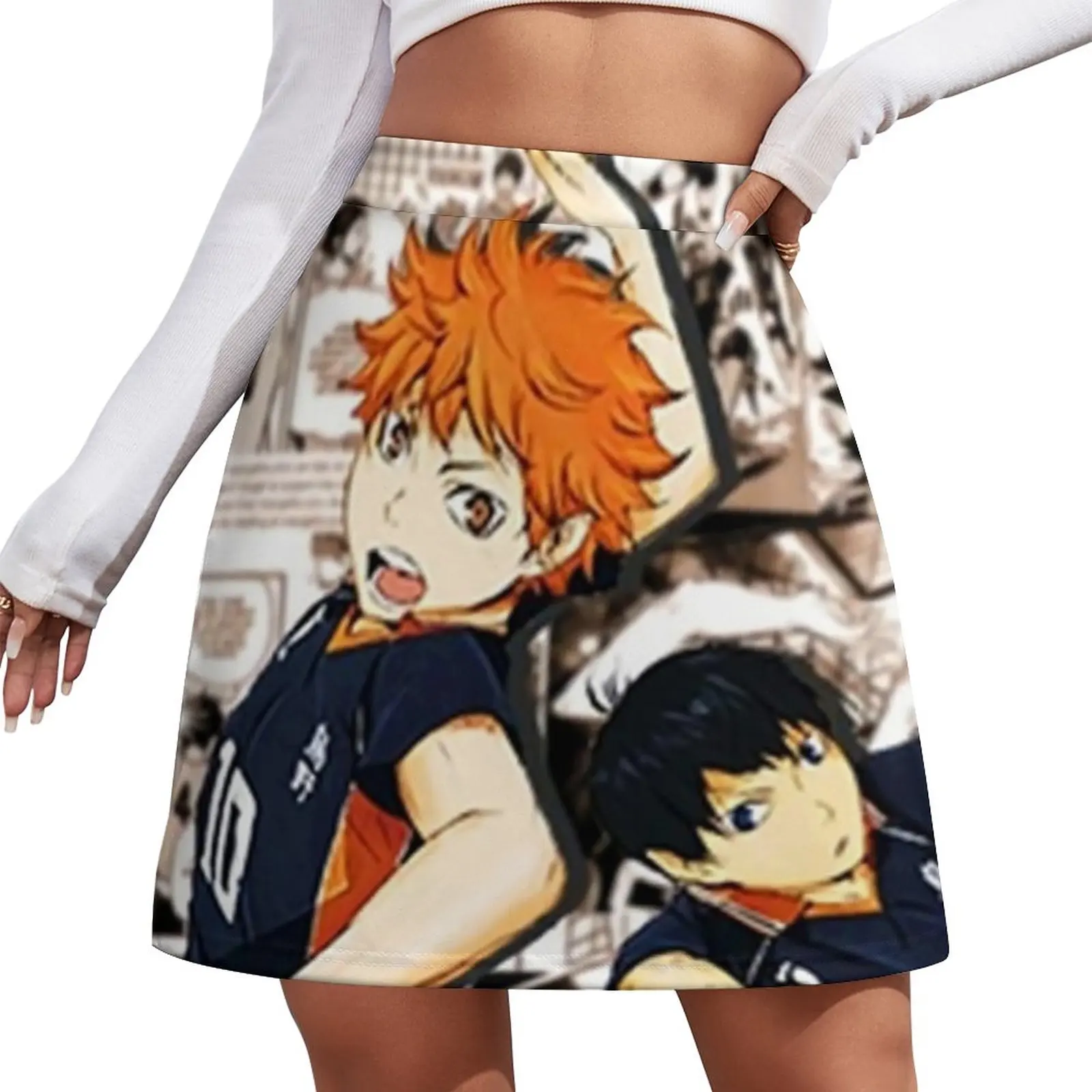 

Miya Atsumu Anime Skirt Summer Haikyuu Baru Aesthetic Casual A-line Skirts Kawaii Mini Skirt Women Custom Oversized Clothes