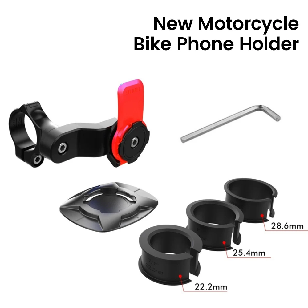 

Motorcycle Bike Phone Holders Stand Absorber Anti-shake Vibration Damper Cellphone Brackets For All The Phone From 4 to 6.8 Inch