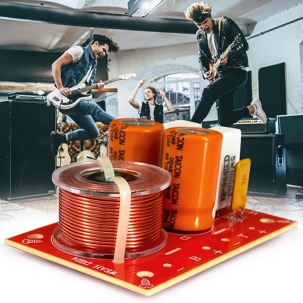 1 шт. 2-полосный фильтр Hi-Fi для аудиосистемы 120 Вт