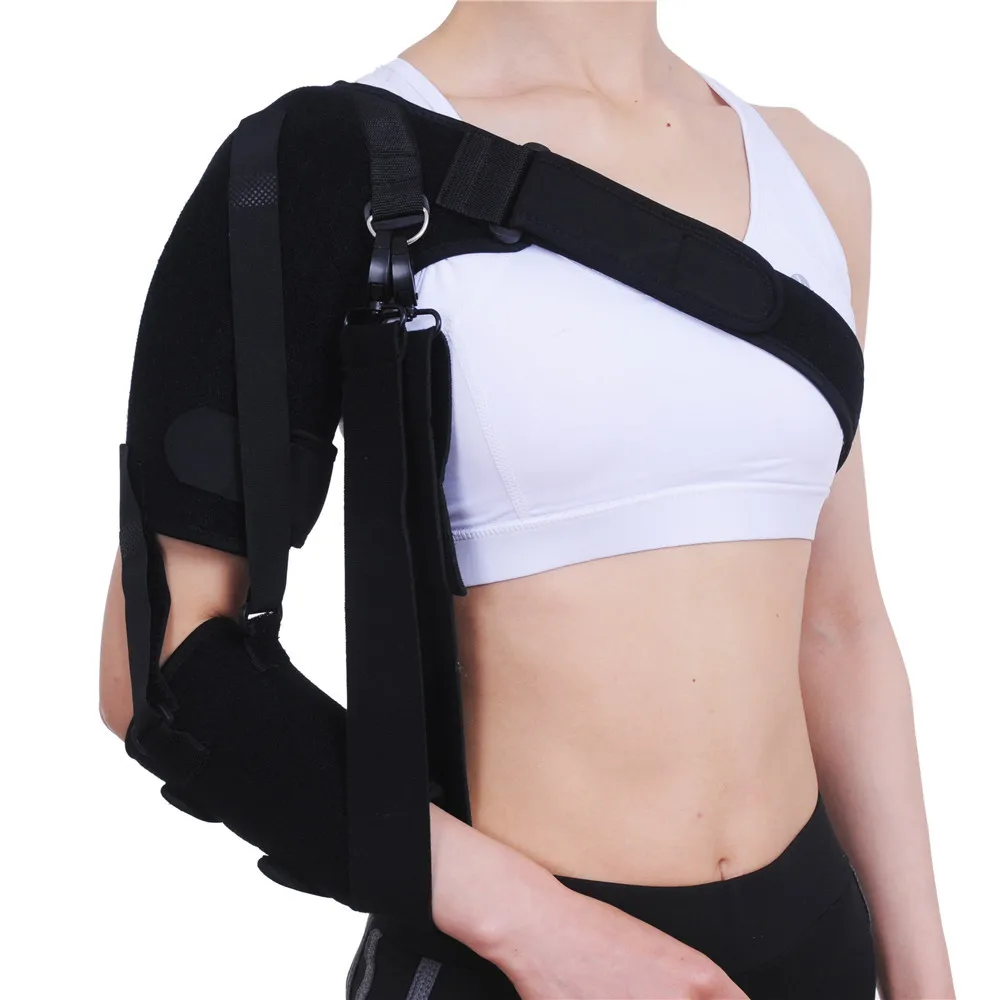 

Shoulder Brace & Support Arm Sling for Stroke Hemiplegia Subluxation Dislocation Recovery Rehabilitation