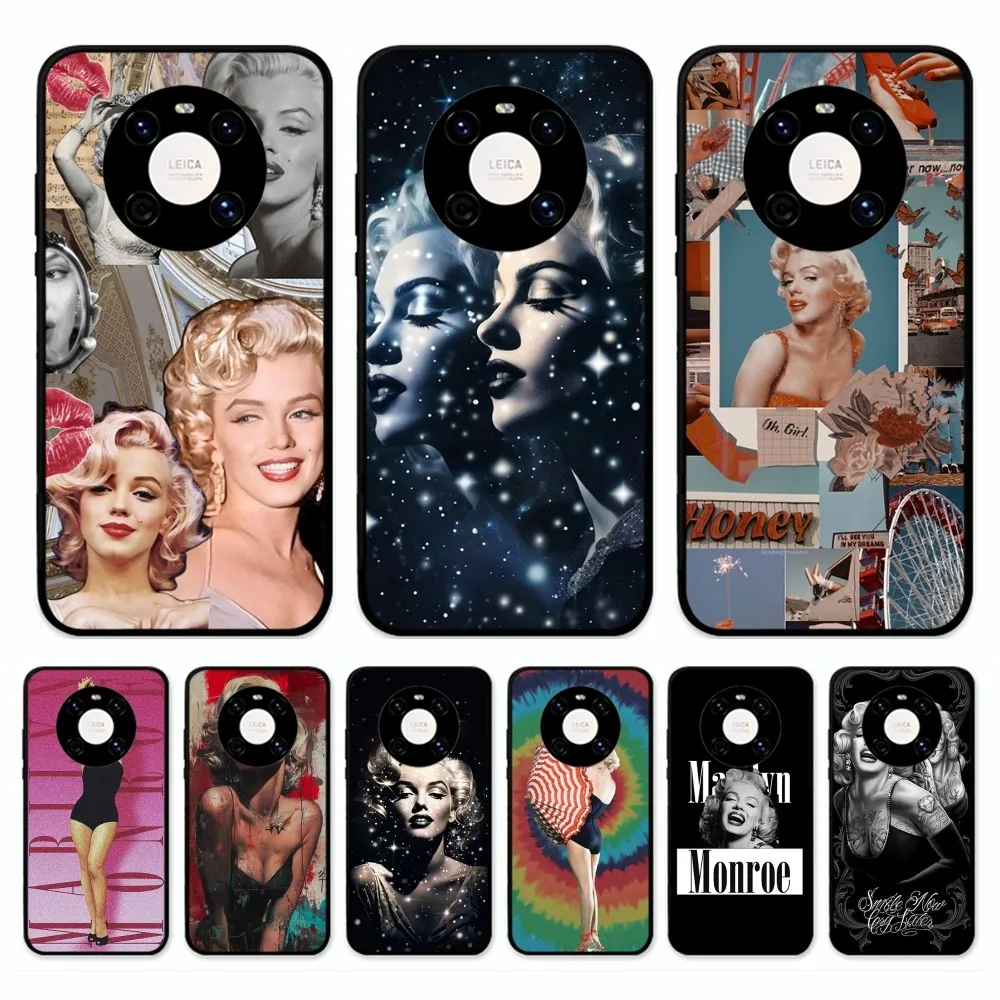 M-Marilyn M-Monroes Phone Case For Huawei Mate 10 20 30 40 50 lite pro Nova 3 3i 5 6 SE 7 7SE