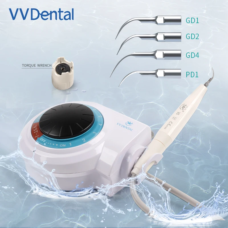 

Dental Ultrasonic Scaler Multi-Function Scaler for Teeth（SATELCE +DTE Adaptation) With Free Work Tips Dental Instruments