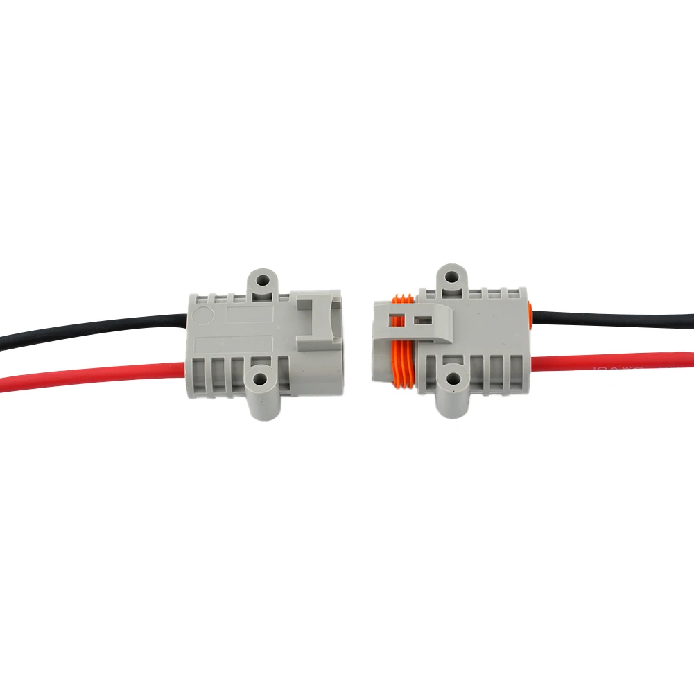 

1 пара, серый разъем для вилочного погрузчика, 50 А, 600 В, 10awg