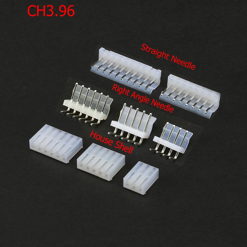 

1000 шт. CH3.96 прямоугольный игольчатый прямой игольчатый корпус для дома 2/3/4/5/6/7/8/9/10 контактов комплект клемм Проводной Соединительный адаптер...