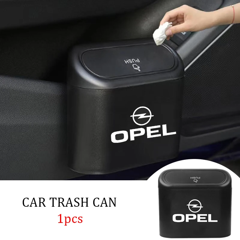 

Car Trash Can Hanging Dust-proof Garbage Storage Box for Opel Astra H J G K Insignia Corsa D Vectra C Zafira A B Mokka Meriva B