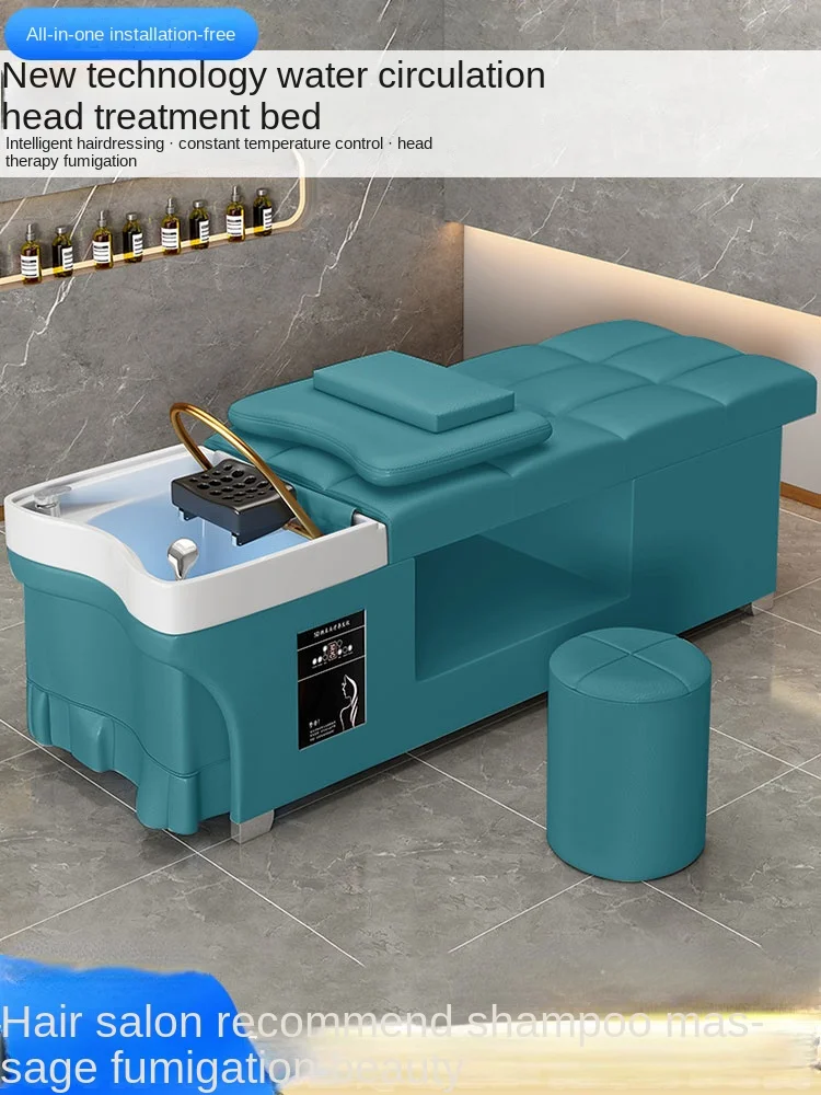 Тайская терапия для головы шампунь циркуляции воды кровать массаж при фумигации