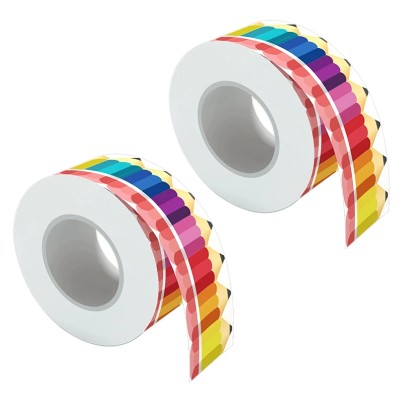 

2 Roll Pencils Border Trim Back-To-School Decoration Borders For Black Board Trim Decoration