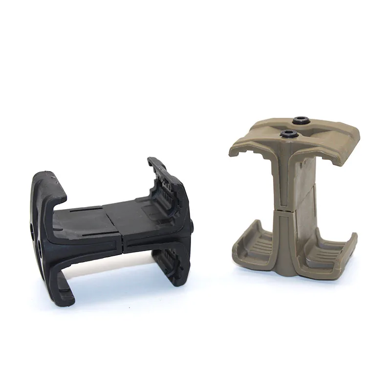 Тактическая Винтовка с зажимом двойной параллельный журнал для AK AR15 M4 Mag595