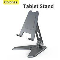 tablet stand for ipad stand adjustable folding mobile phone holder for xiaomi mipad 5 pro tablet desktop stand for cell phone