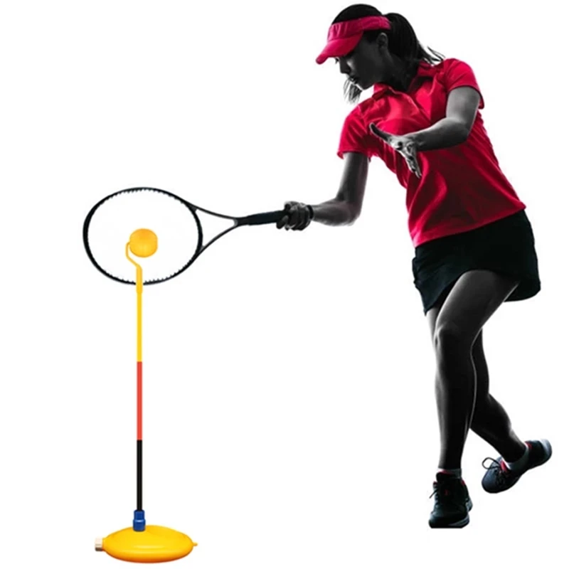 Child Adult Tenis Ball Training Beginner Equipment Tennis Trainer Tool Professional Topspin Practice Machine Portable Tennis Acc