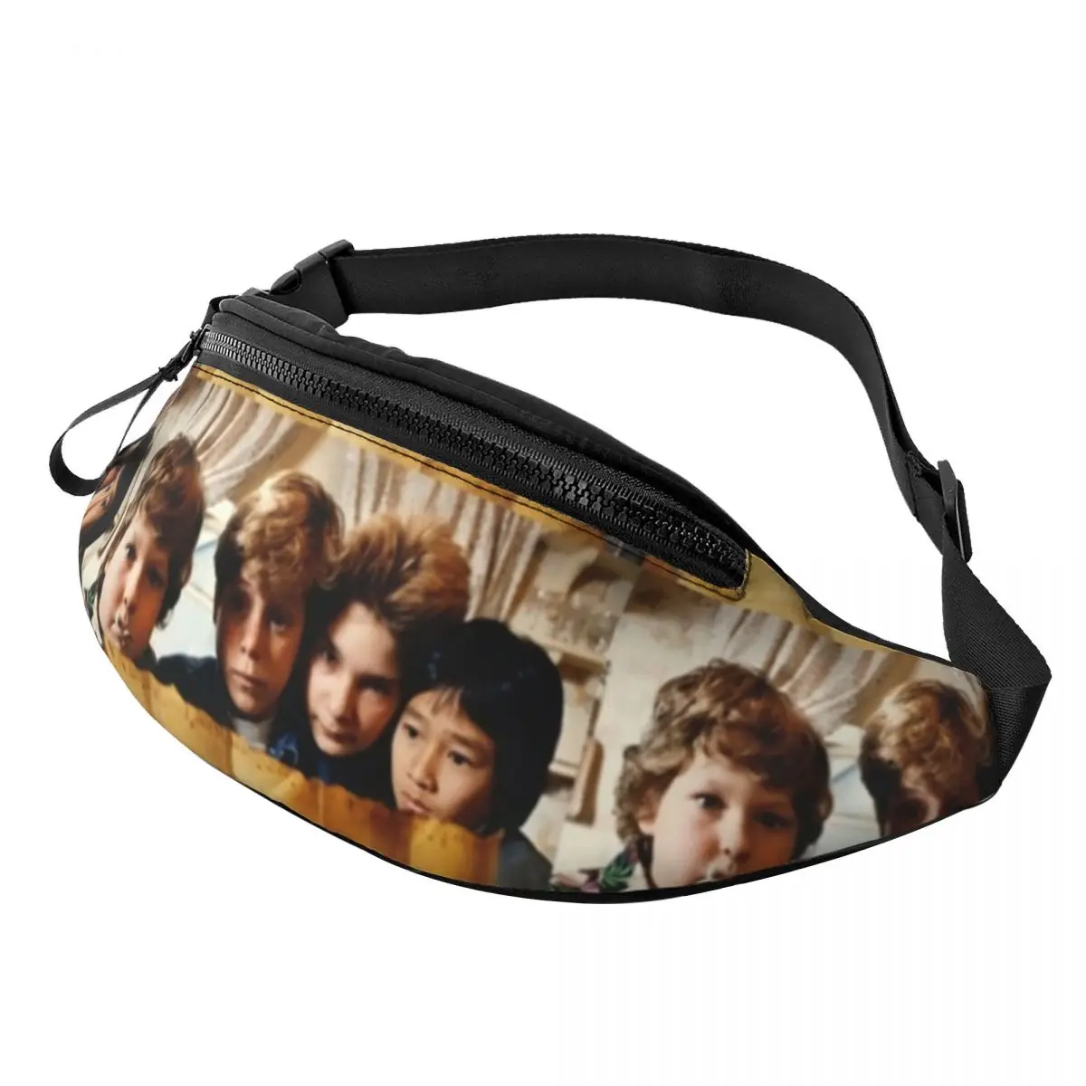 

The Goonies Movie Waist Bag Never Say Die Teenagers Work Waist Pack Pattern Polyester Bag