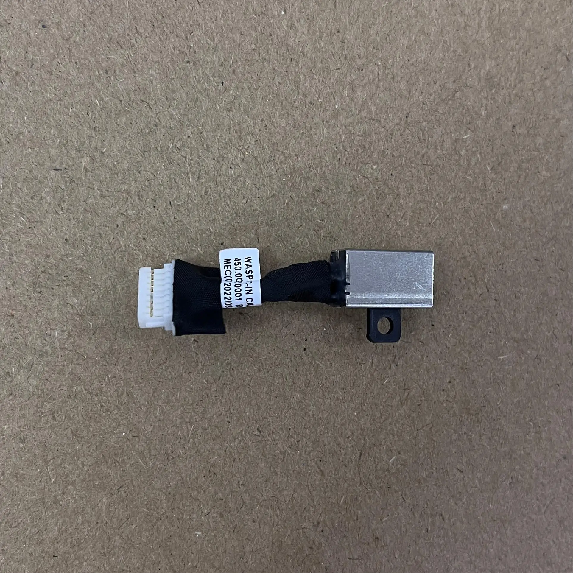Фото Для Dell Inspiron 5390 5391 Latitude 3301: разъем питания постоянного тока с кабелем, порт для зарядки, соединительный кабель 04K41T 450.0GW01.0001 №4