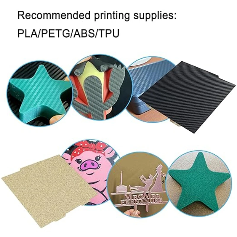 184 PEI + PET Двусторонняя объединительная пластина для деталей 3D-принтера Bambu Lab A1