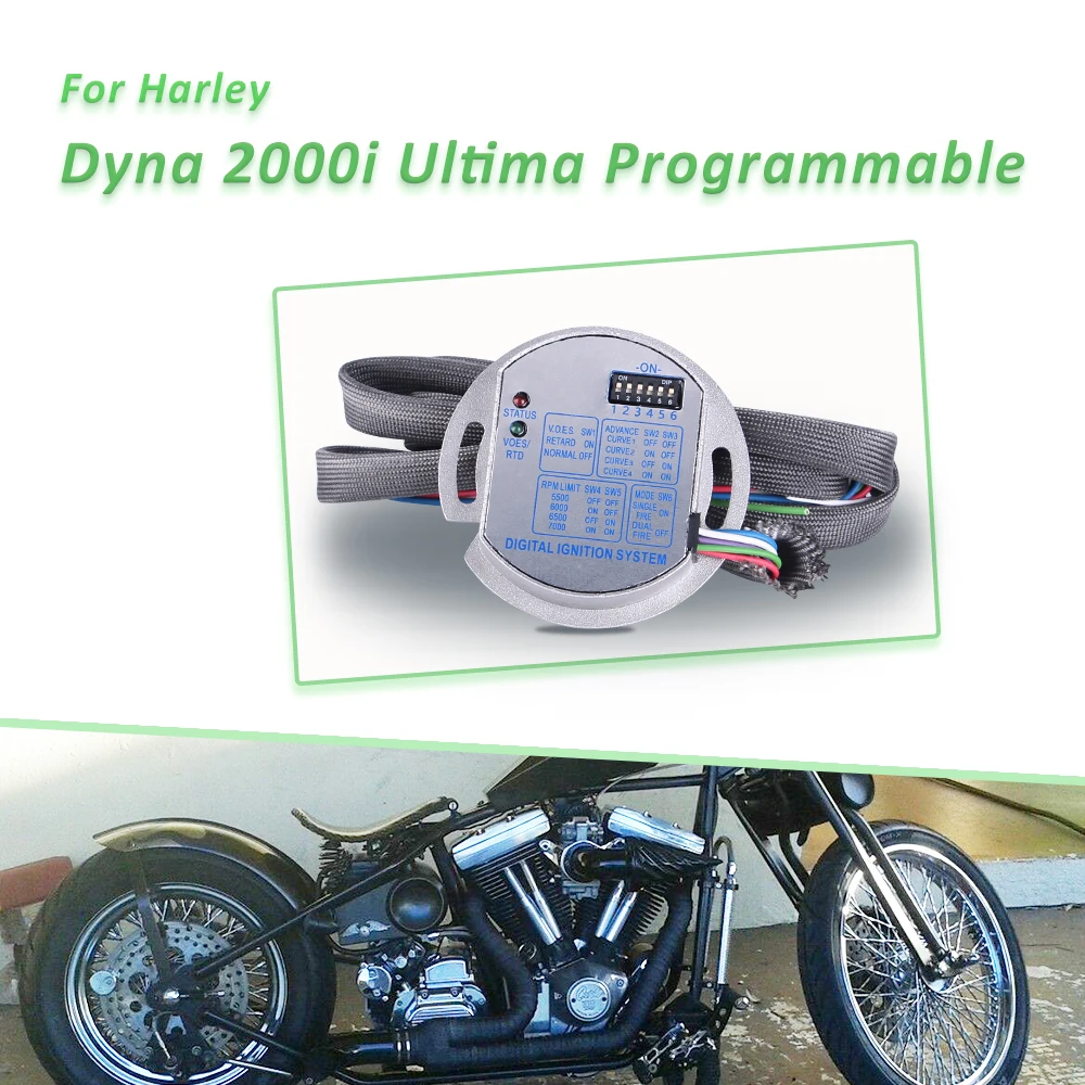 

Программируемый одиночный пожарный модуль электронного зажигания для Dyna 2000i Ultima, аксессуары для мотоциклов