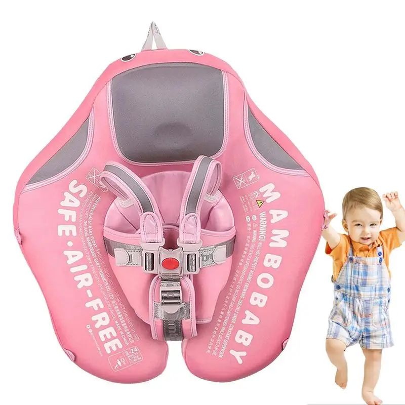 

Baby Pool Float With Canopy Newborn To 24 Months Swimming Float With Canopy Infant Pool Float For Home Wading Sports In Summer