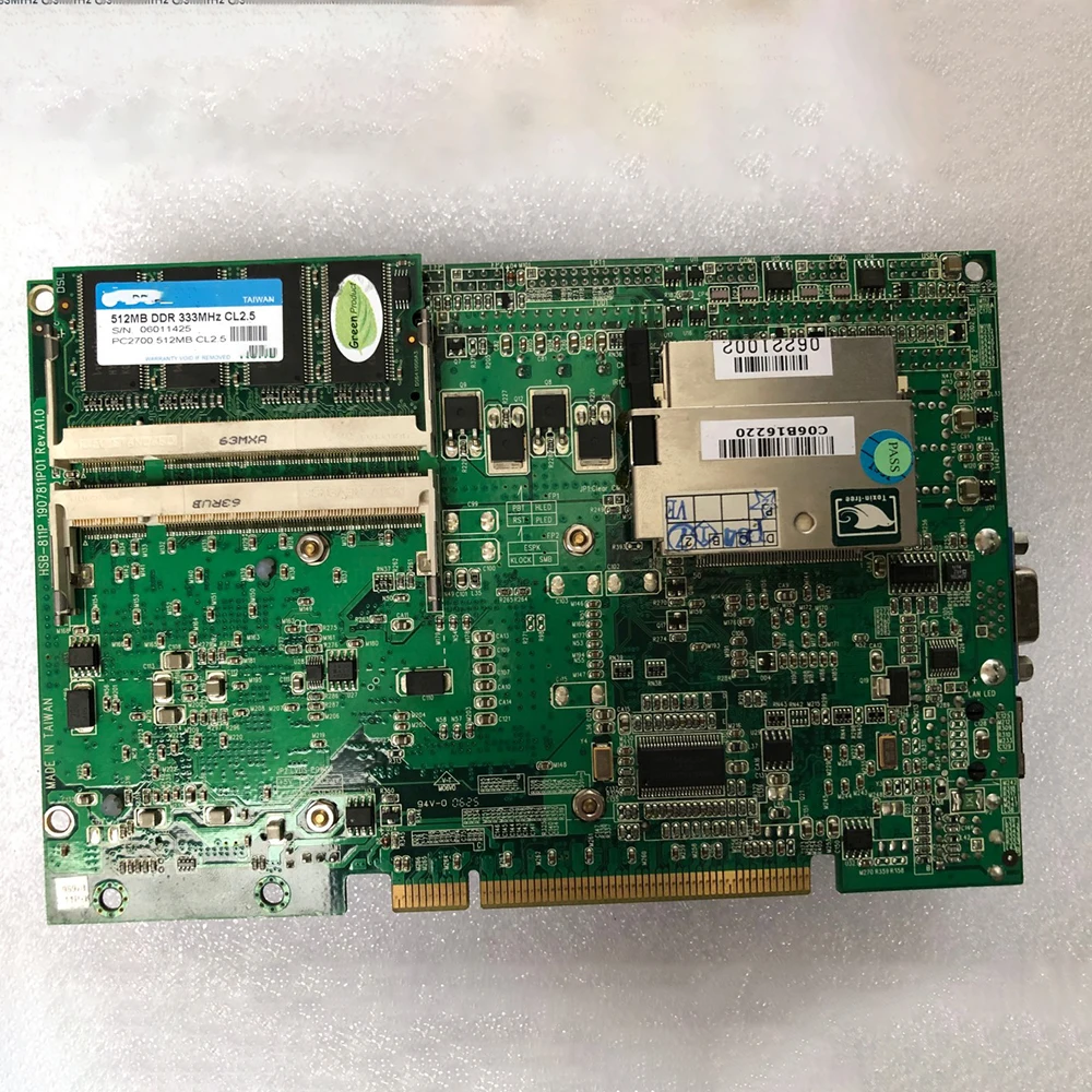 Для HSB-811P REV.A1.0 В наличии карта полудлины промышленного управления PICMG PCI