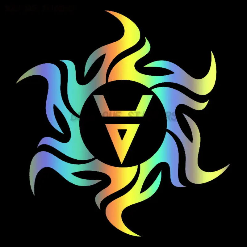 

ОберегомСимвол Велеса(Волоса)Waterproof PVC decal car decoration accessories motorcycle luggage laptop sticker