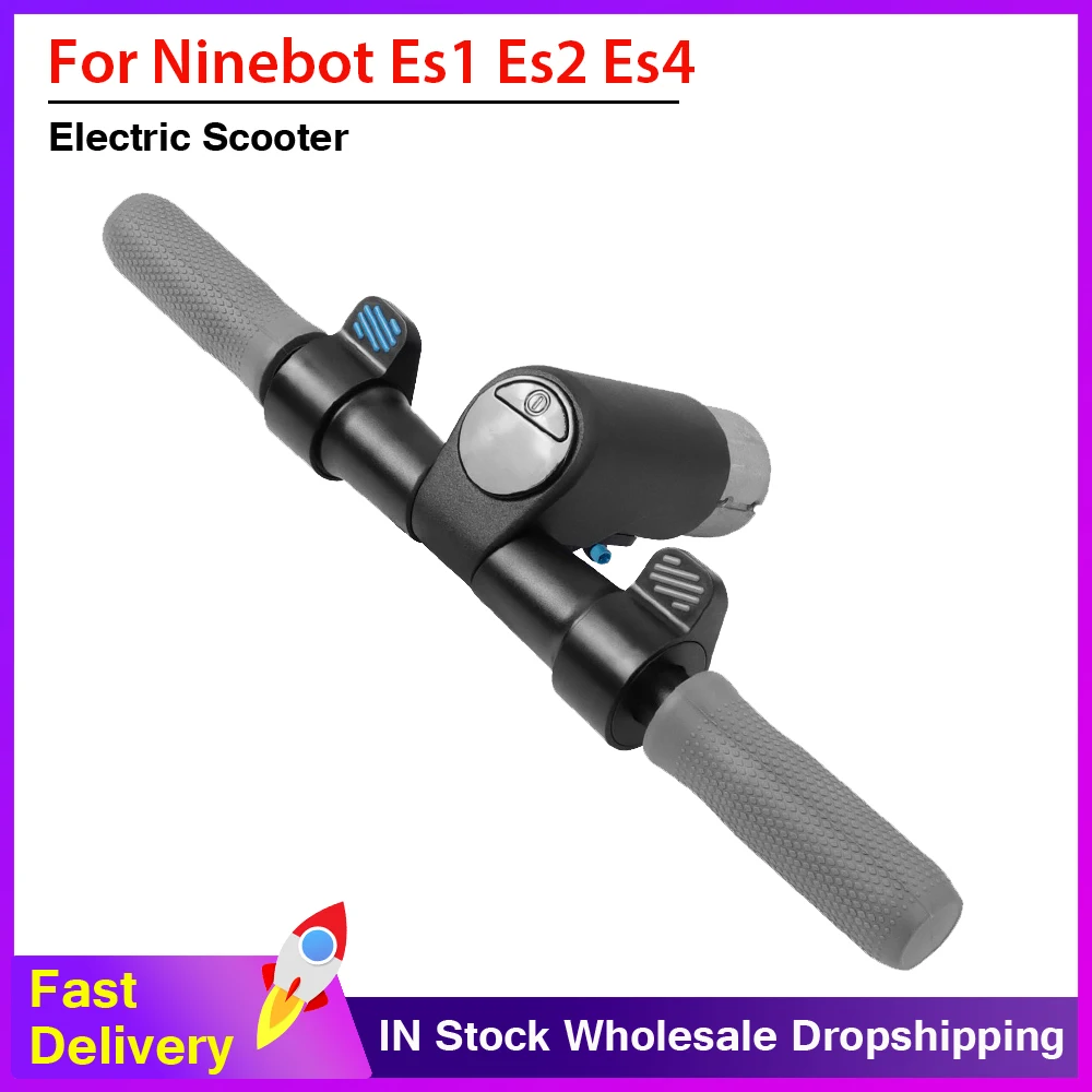 

Handle Bar Assembly For Ninebot ES1 ES2 ES4 KickScoote Safety Handle Replacement Easy Install Electric Scooter Replacement Parts