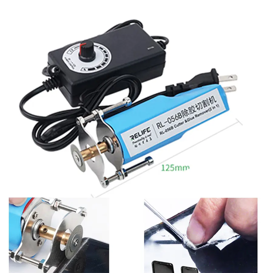

RL-056B 2 In 1 Screen OCA LOCA Glue Adhesive Remover Machine & Cutter Shovel Clean For Phone Repair Tool