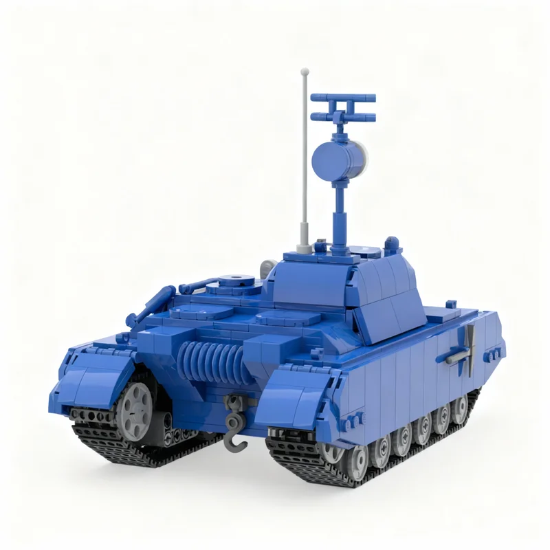 862 детали MOC Icons Moon Tank Tintin Explorers: Конструктор-модель, идея для рождественского подарка, развивающая игрушка для детей (art.: 3920da63dda6d) - 3920da63dda6d