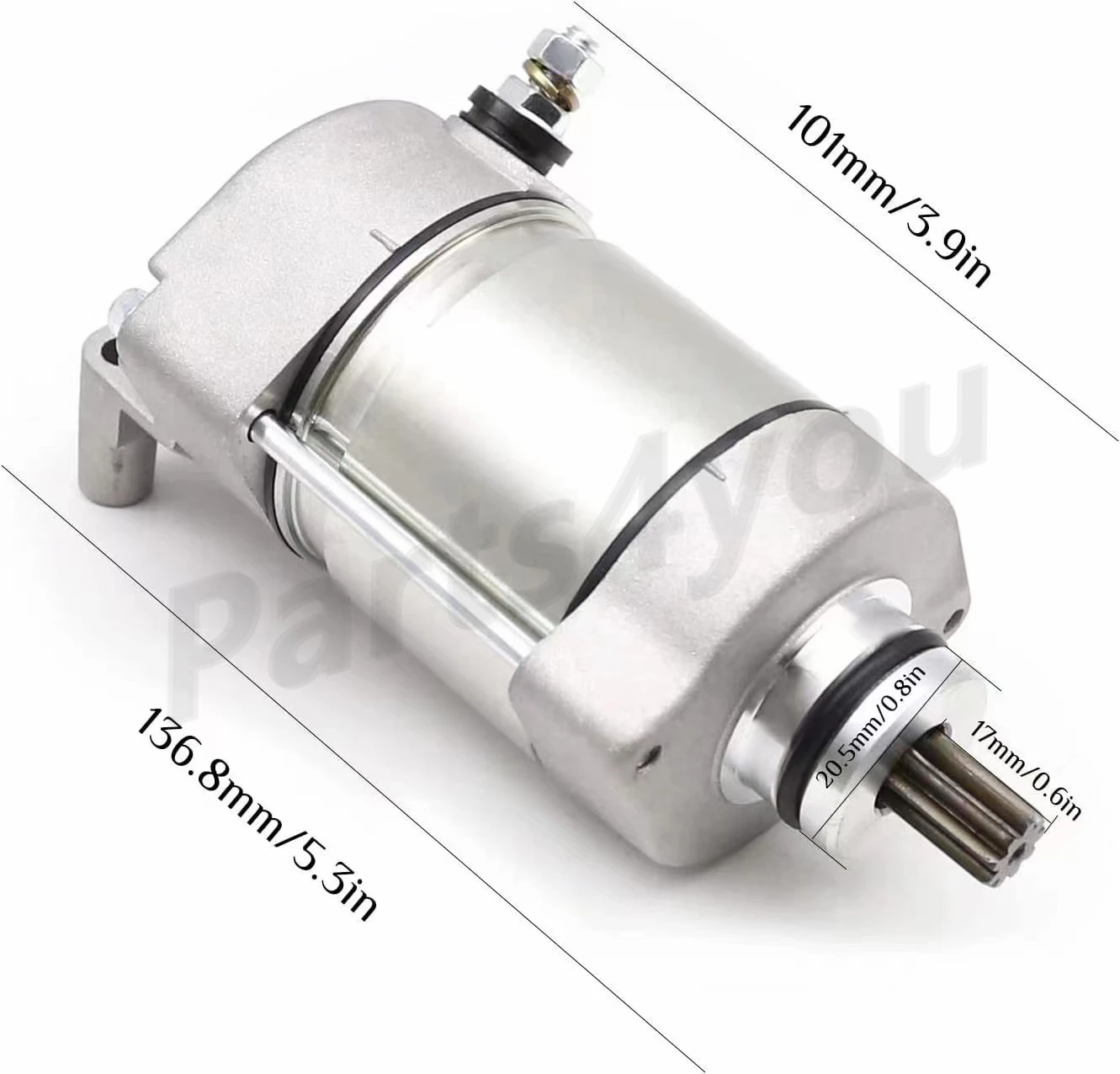 Starter Motor for Yamaha YZF R1 RaceBase R1S Limited Edition 50th Anniversary 2004-2008 5VY-81890-00 5VY-81890-01 4C8-81890-00