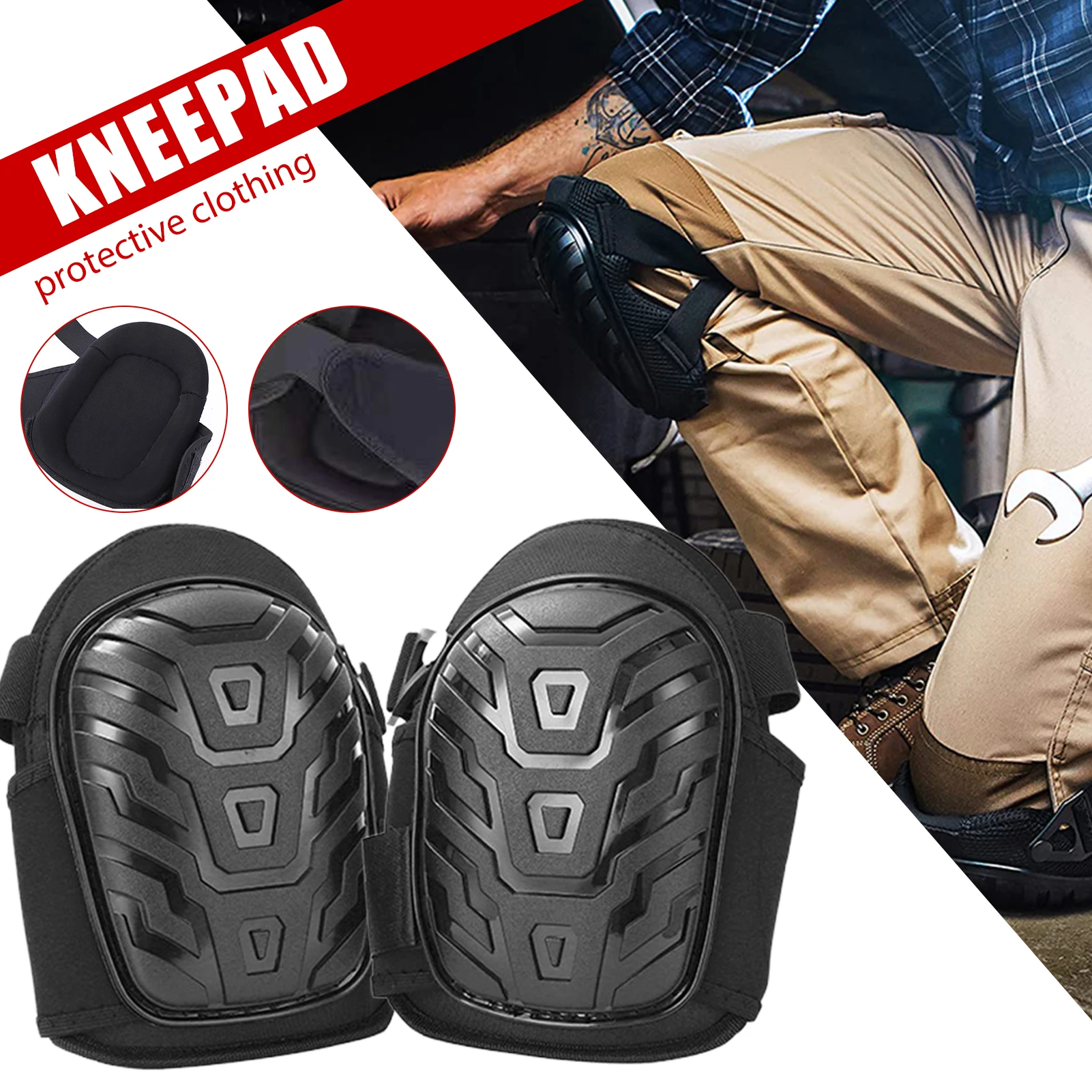 

1 пара, пенопластовые накладки на колени из этиленвинилацетата