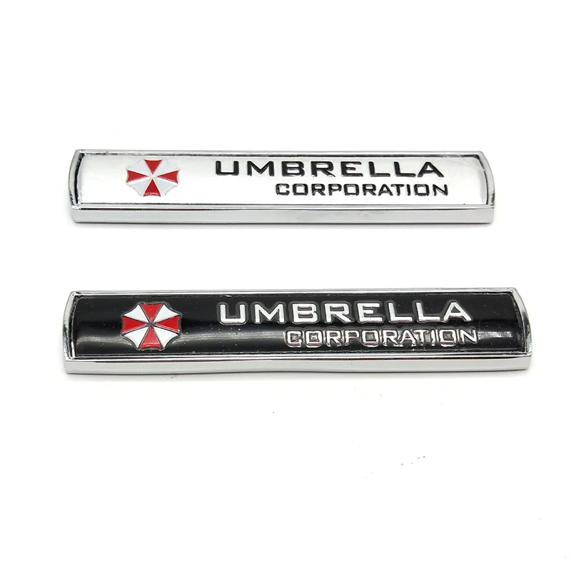 

1Pcs Car styling 3D Aluminum alloy Umbrella corporation car stickers decals emblem decorations badge auto accessories