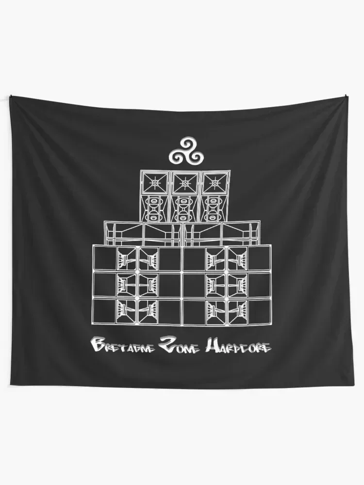 BZH Bretagne Zone Хардкорный гобелен Декор комнаты Эстетический декоративный настенный