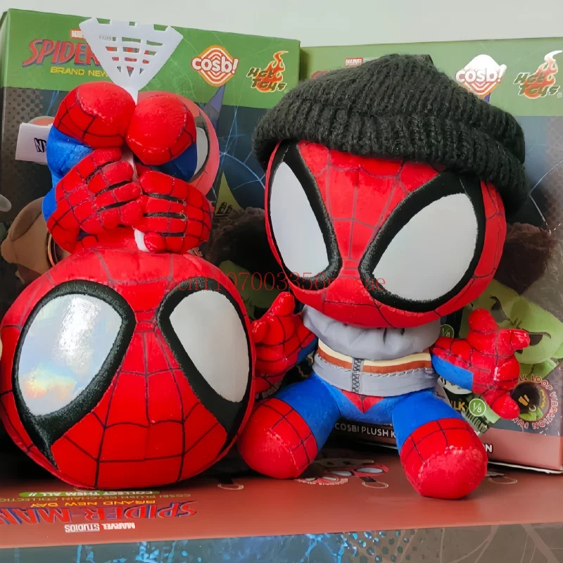 Коллекционный плюшевый брелок-подвеска Hot Toys Cosbi Spider-Man Marvel из серии New Day, в слепой коробке, для взрослых коллекционеров, декор, подарки (art.: 3920dc95bd7af) - 3920dc95bd7af