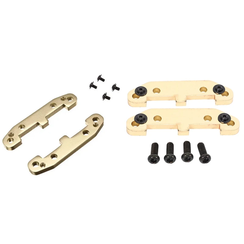 

2 комплекта кронштейнов, Распашные кронштейны, запчасти для JLB Racing CHEETAH 1/10 бесщеточный ру автомобиль Parts, EA1076 & EA1005