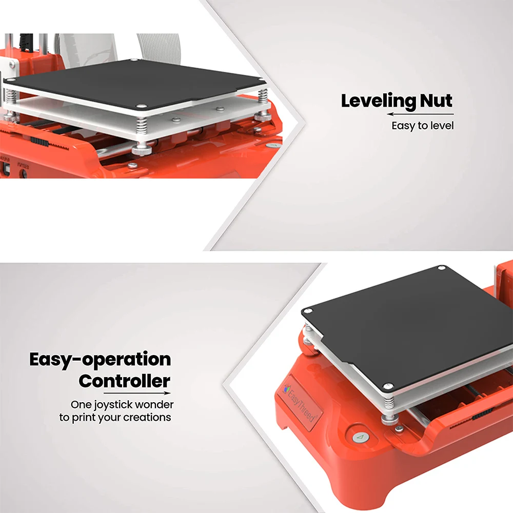 Детский 3D принтер Easythreed K7 настольный мини 3D-принтер со съемной магнитной