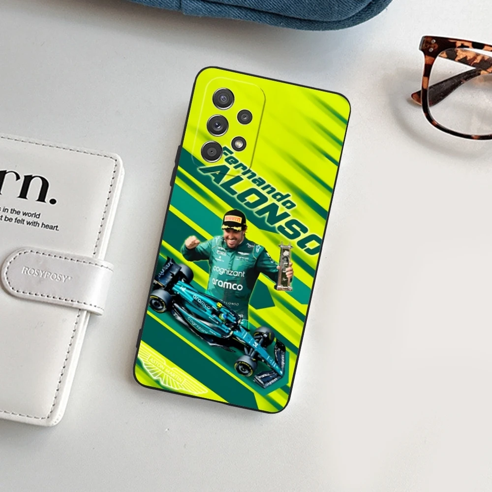 F1 Фернандо Алонсо Чехол для мобильного телефона Samsung Galaxy A91 73 71 70 54 53 52 34 24 23 21 S 5G