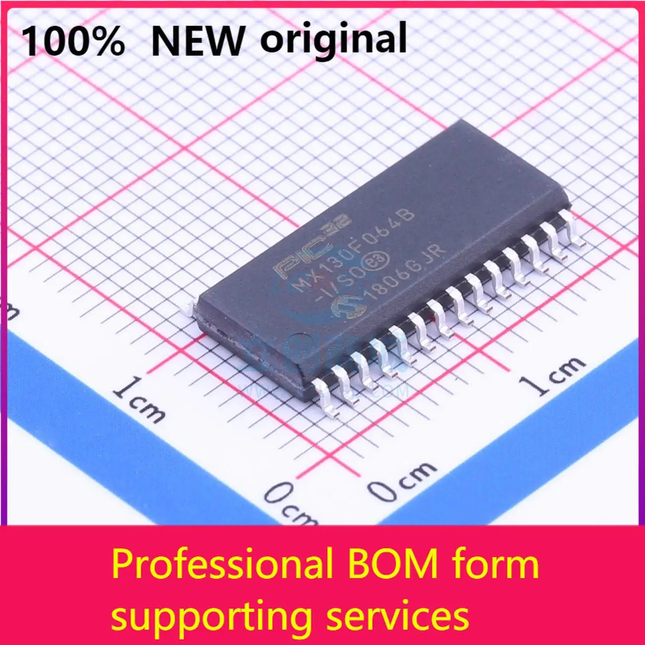 

PIC32MX130F064B-I/SO PIC32MX130F064B-I/новый оригинальный чип IC 100% оригинал