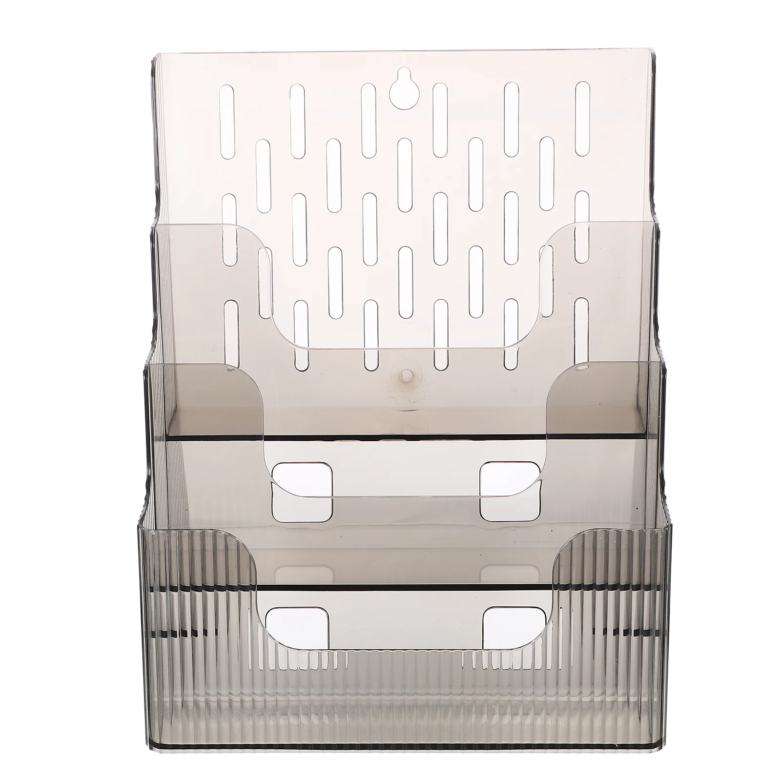 

Brochure Holder Desktop Wall Mounted Booklet Leaflet Menu Display Stand Rack