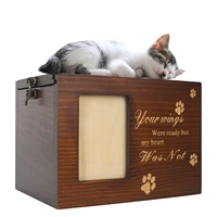 wooden urn box for pet ashes u lock hand carved storage box keepsake urns cremation urns for cat dogs precious urn souvenirs