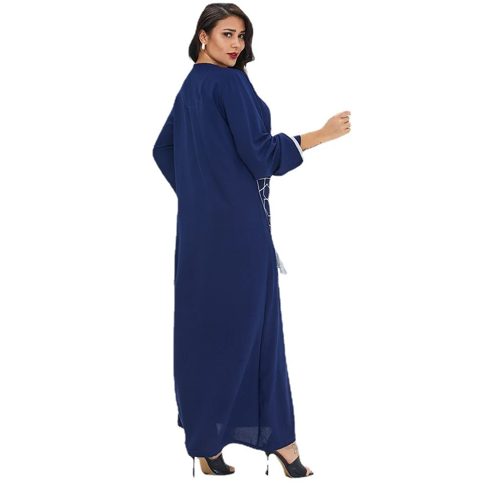 Modest Muslim Dress Women's Abaya Robe Kaftan Clothing Abaya Kimono Tunique Femme Musulman Ropa Deportiva Musulmana Mujer