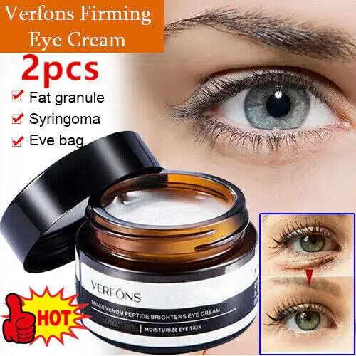

2X Instant Removal Of Eye Bags Cream, Retinol Cream, Anti-puffiness Gel, Dark Circles, Delays Aging, Reduces Wrinkles, Tightens
