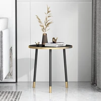 nordic sofa side table light luxury creative coffee table small apartment simple living room small side table round table mesa