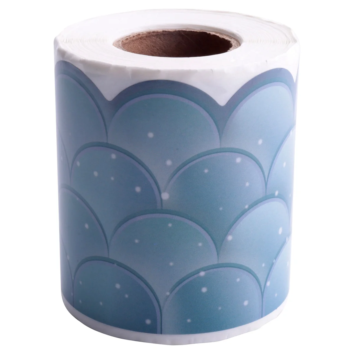 

Доска для объявлений с голубыми фестонами Омбре, 20 м