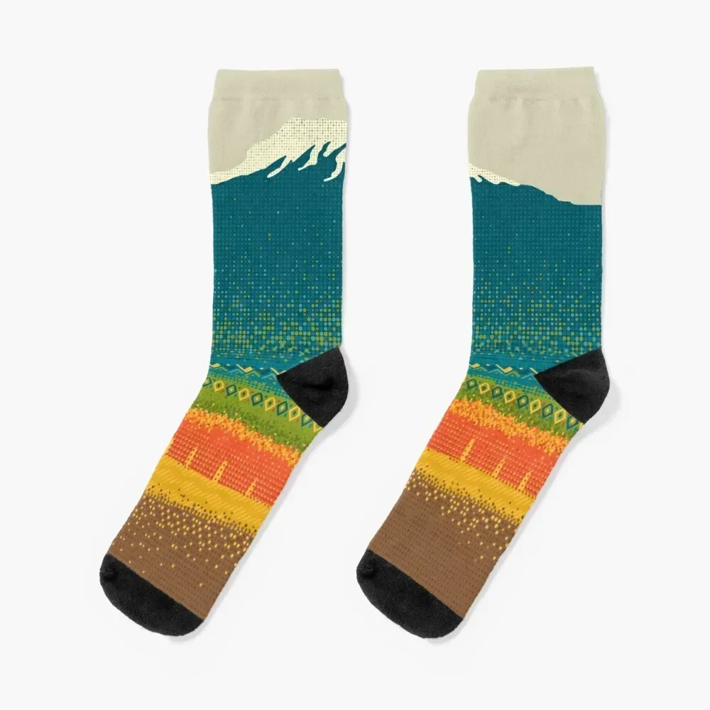 Носки Mount Kilimanjaro II летние противоскользящие футбольные милые носки для женщин и