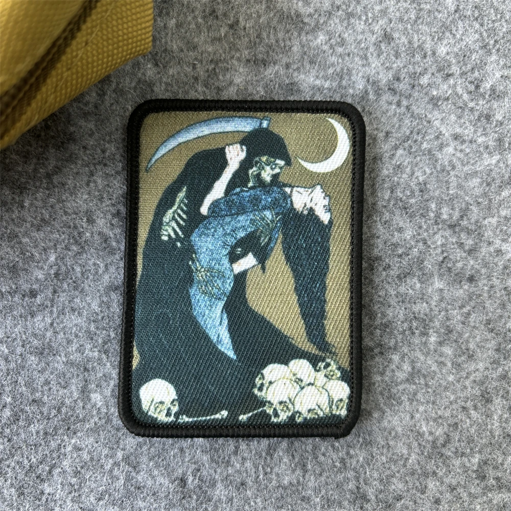 Наклейки &quotDance with Death&quot имитация черепа серп смерти памяти с крючком и петлей