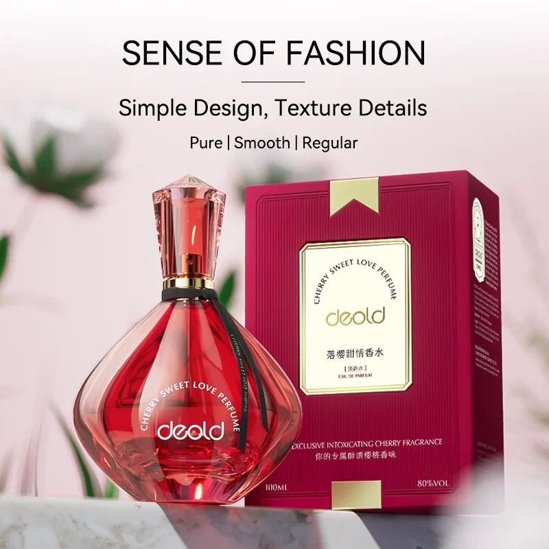 100 мл брендовые духи с цветочной заменой стойкий аромат вишневый парфюм для