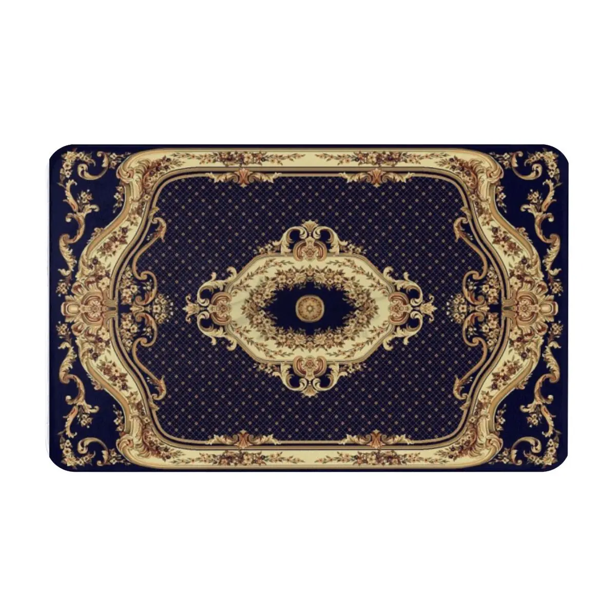 

Mexican Pattern Skin-Friendly Coziness Play Thick Warm Home Decor Items Create A Welcoming Atmosphere Non-Slip Mats Floor Mat