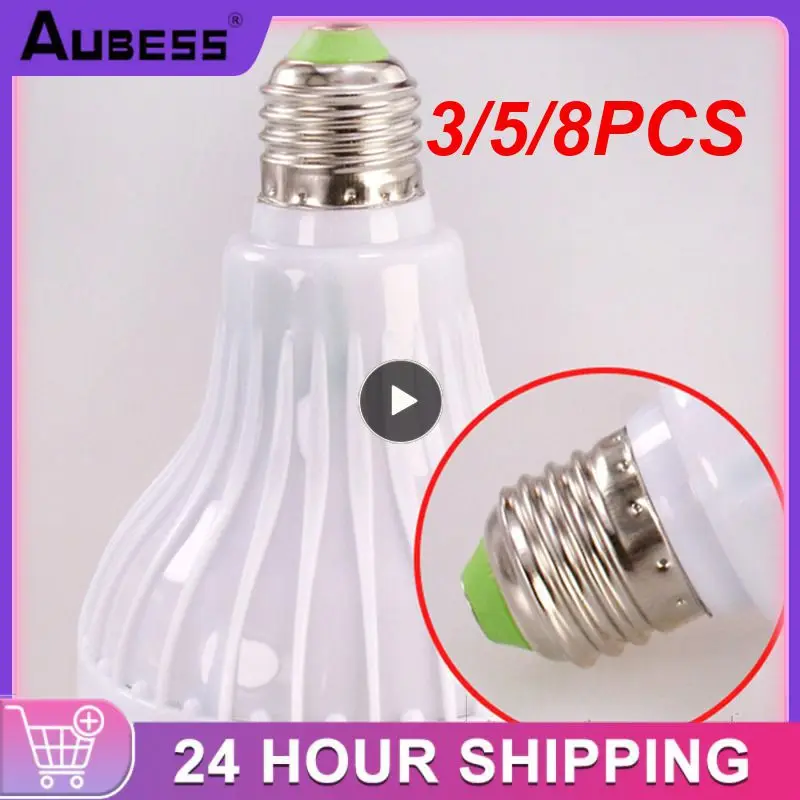 

3/5/8PCS Remote Control Music Sta Ac100v-265v Light Bulb Dimmable Led bluetooth-compatible Lamp Bulbs Music Stage Lamp