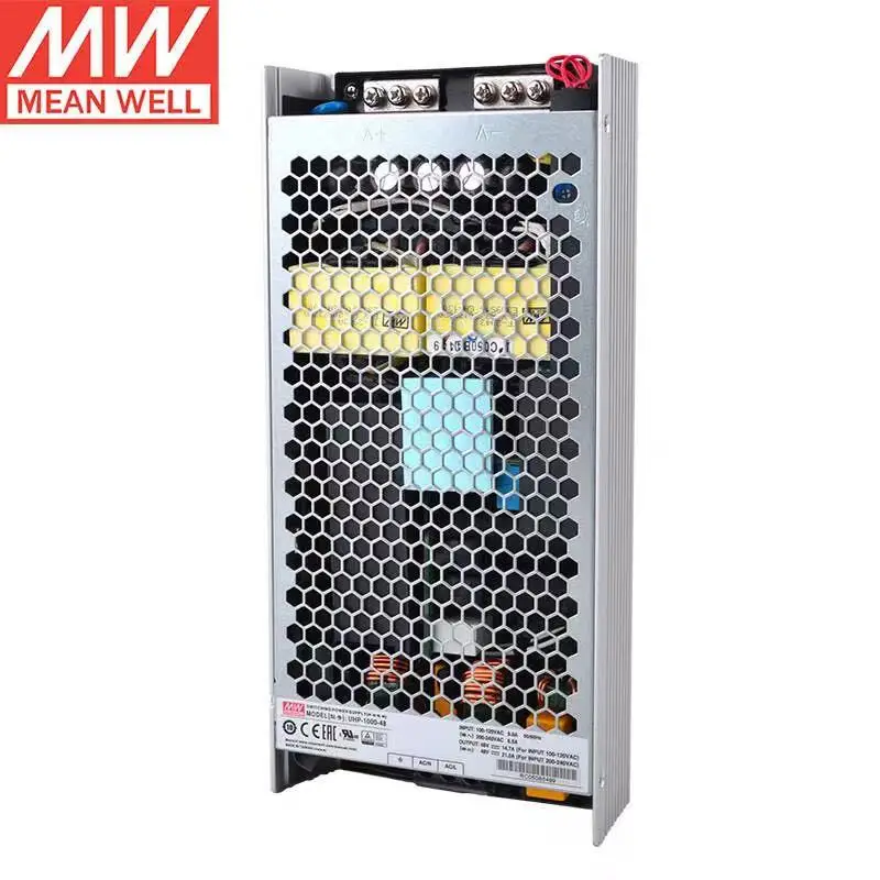 UHP-1000-48 48V 21A 1000W TaiWan MeanWell Slim Type with PFC Function Switching Supply 41mm Remote ON-OFF control