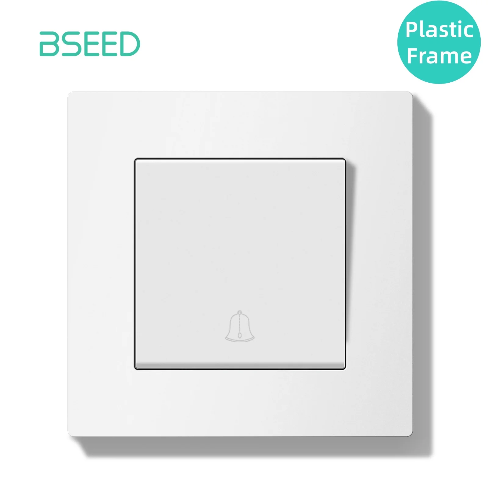 

Переключатель дверного звонка BSEED механический белый/черный/золотой