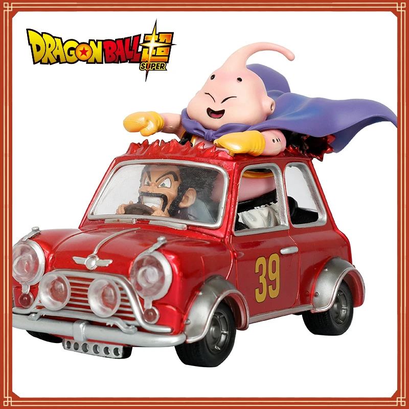 

12cm Dragon Ball Locomotive Majin Buu Anime Peripheral Hand-made Toys PVC Model Ornament Office Decoration Christmas Gift