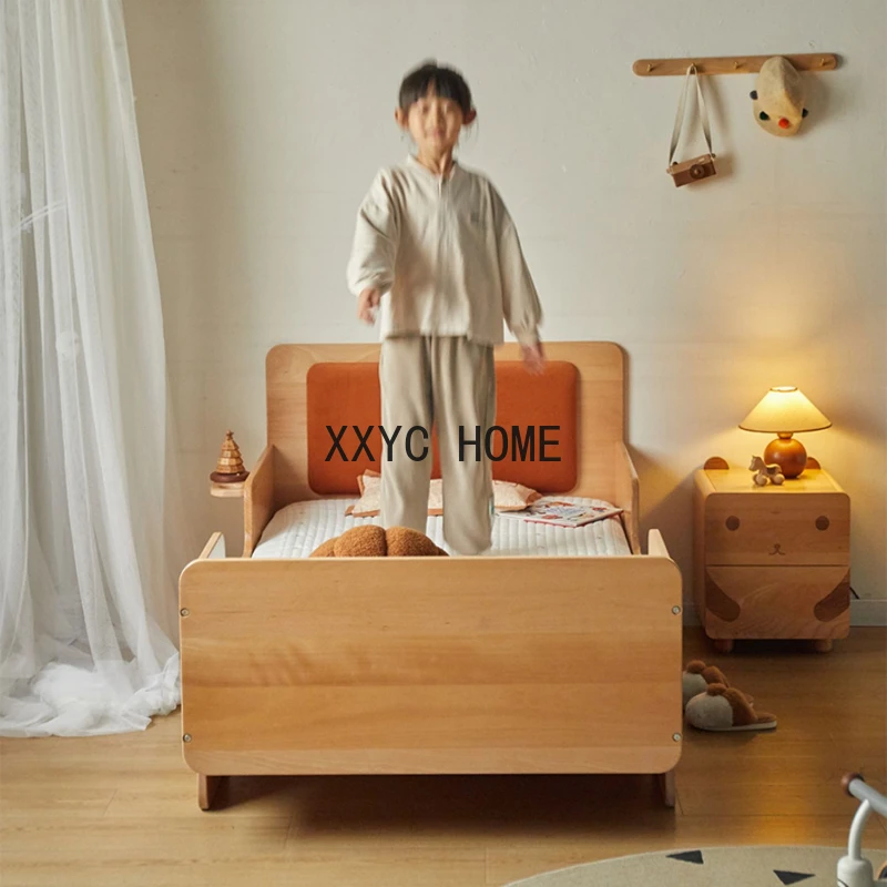 Детские кровати принцессы для мальчиков из массива дерева маленькие детские