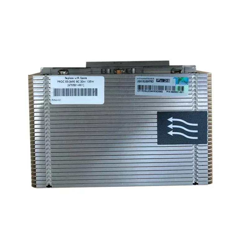 Оригинальный комплект радиатора процессора DL380 dl380p G8 Gen8 Xeon V2 662522 -001 723353 654592